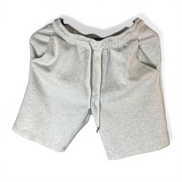 AE -Set of 3- 24/7 Sweat Shorts in Gray, Blue and Heather Cream size Small - Picture 3 of 16